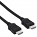 Кабель мультимедийный HDMI to HDMI 3.0m Black Hama (00205001)