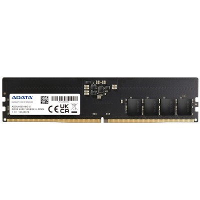 Пам'ять до ПК ADATA DDR5 4800 16GB SINGLE TRAY