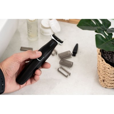 Бритва електр. ARDESTO One blade, Li-Ion, сух.+волог., тример, 3 насадки, чорний