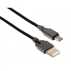 Дата кабель USB 2.0 AM to Micro 5P 1.0m 2-sides usb nylon black Vinga (VCPDCM2SNB1BK) Дата кабель USB 2.0 AM to Micro 5P 1.0m 2-sides usb nylon black Vinga (VCPDCM2SNB1BK)