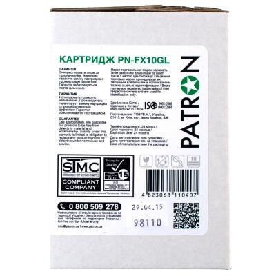 Картридж PATRON CANON FX-10 GREEN Label (для MF4120/ 4140) (PN-FX10GL)