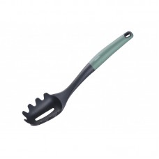 Ложка для спагетті Ardesto Gemini, сірий/зелений, нейлон, пластик з софт тач Ложка для спагетті Ardesto Gemini, сірий/зелений, нейлон, пластик з софт тач