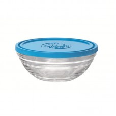 Миска Lys з синьою кришкою 500 мл (14 см) Миска Lys з синьою кришкою 500 мл (14 см)