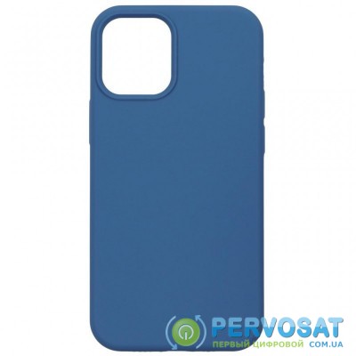 Чехол для моб. телефона 2E Apple iPhone 12 (6.1"), Liquid Silicone, Cobalt Blue (2E-IPH-12PR-OCLS-CB)