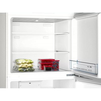 Холодильник Bosch з верxн. мороз., 186x70x75, xолод.відд.-335л, мороз.відд.-109л, 2дв., A+, NF, нерж