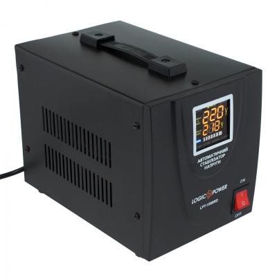 Стабилизатор LogicPower LPT-1500RD Black (4437)