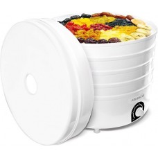 Сушка для продуктів Ardesto FDB-5385 - 520Вт/ 5 піддонів вис. 4см/ діаметр 38,5см/ рег. темп./ біла Сушка для продуктів Ardesto FDB-5385 - 520Вт/ 5 піддонів вис. 4см/ діаметр 38,5см/ рег. темп./ біла