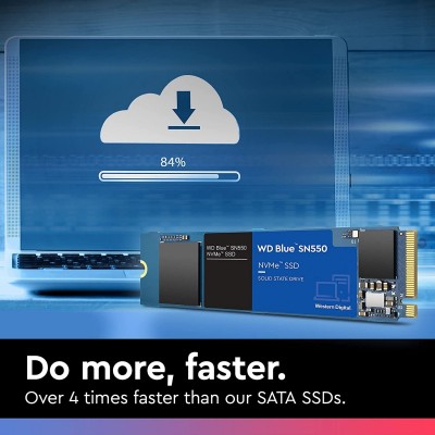 Твердотільний накопичувач SSD WD M.2 NVMe PCIe 3.0 4x 2TB SN550 Blue 2280
