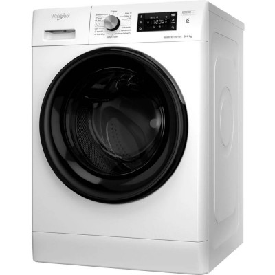 Прально-сушильна машина Whirlpool фронтальна, 8(6)кг, 1400, A, 60см, дисплей, пара, інвертор, білий