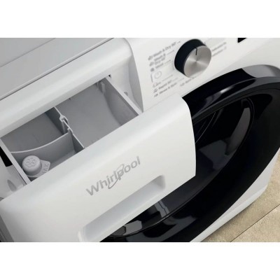 Прально-сушильна машина Whirlpool фронтальна, 8(6)кг, 1400, A, 60см, дисплей, пара, інвертор, білий