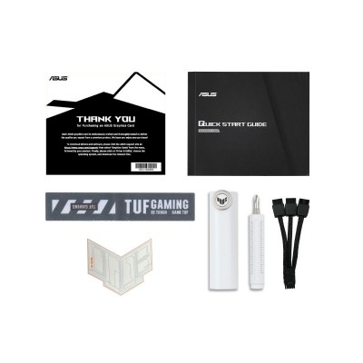 Відеокарта ASUS GeForce RTX 5070 TI 16GB GDDR7 OC TUF-RTX5070TI-O16G-WHITE-GAMING білий