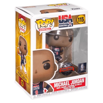 Фігурка Funko POP! NBA Legends Michael Jordan (1992 Team USA Navy Uni) (Exc) 58147