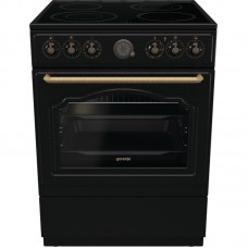 Плита Gorenje електрична склокерамічна, 71л, 60x60см, дисплей, програматор, чорний Плита Gorenje електрична склокерамічна, 71л, 60x60см, дисплей, програматор, чорний