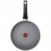 Сковорода Tefal Halo, 28см, алюміній, бакеліт, сірий