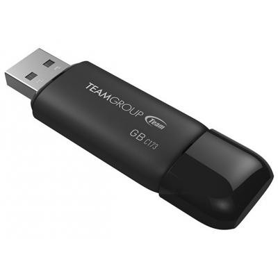 USB флеш накопитель Team 64GB C173 Pearl Black USB 2.0 (TC17364GB01)