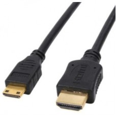 Кабель мультимедійний HDMI A to HDMI C (mini), 1.0m Atcom (6153) Кабель мультимедійний HDMI A to HDMI C (mini), 1.0m Atcom (6153)