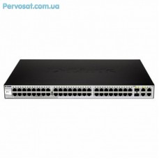 Комутатор мережевий D-Link DGS-1210-52 Комутатор мережевий D-Link DGS-1210-52