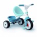 Детский велосипед Smoby Be Move 2 в 1 с багажником Голубой (740331)