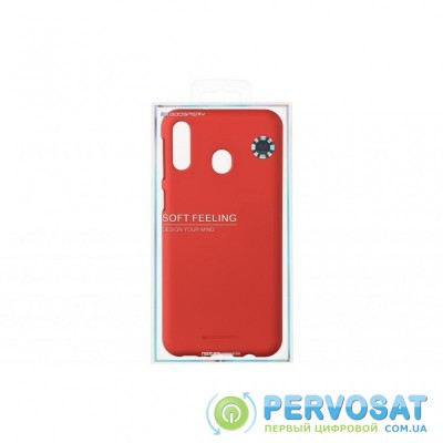 Чехол для моб. телефона Goospery Samsung Galaxy M20 (M205), SF JELLY, RED (8809661780717)