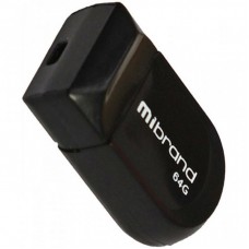 USB флеш накопичувач Mibrand 64GB Scorpio Black USB 2.0 (MI2.0/SC64M3B)