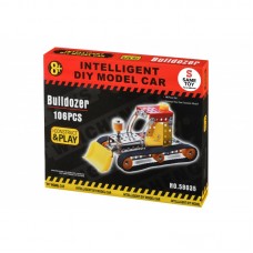 Металевий конструктор Inteligent DIY Model Car Бульдозер 106 ел. 58035Ut Металевий конструктор Inteligent DIY Model Car Бульдозер 106 ел. 58035Ut