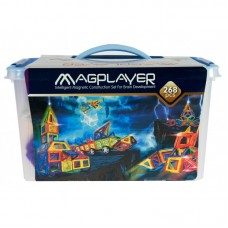Конструктор Magplayer магнітний набір, бокс, 268ел Конструктор Magplayer магнітний набір, бокс, 268ел