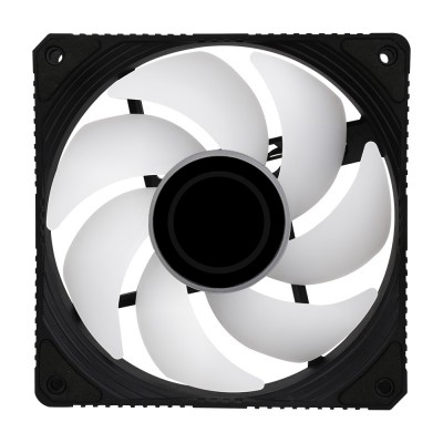 Корпусний вентилятор 2E GAMING Air Cool Infinity ACF120IW-ARGB, 120мм, 1200rpm, 3pin, 3pin +5VARGB, 23dBa, чорний