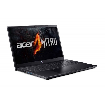 Ноутбук Acer Nitro V 15 ANV15-41 15.6" FHD IPS, AMD R5-6600H, 16GB, F512GB, NVD3050-6, Lin, чорний