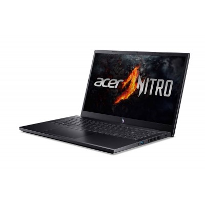 Ноутбук Acer Nitro V 15 ANV15-41 15.6" FHD IPS, AMD R5-6600H, 16GB, F512GB, NVD3050-6, Lin, чорний