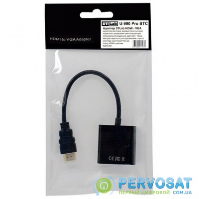 Переходник HDMI M to VGA F ST-Lab (U-990 Pro BTC)