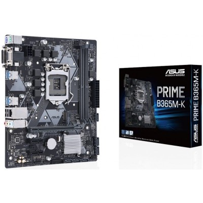 Материнcька плата ASUS PRIME_B365M-K s1151 B365 2xDDR4 DVI-VGA M.2 Socket 3 mATX