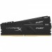 Модуль пам'яті для комп'ютера DDR4 16GB (2x8GB) 2666 MHz HyperX Fury Black Kingston Fury (ex.HyperX) (HX426C16FB3K2/16)