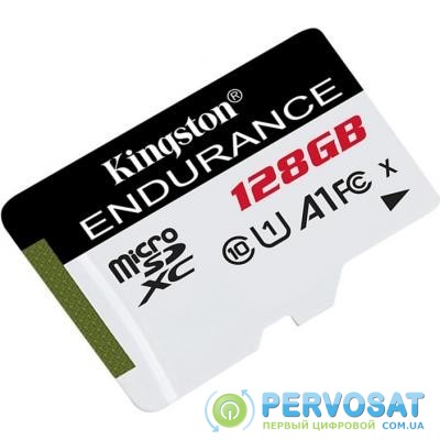 Карта памяти Kingston 128GB microSDXC class 10 UHS-I U1 A1 High Endurance (SDCE/128GB)