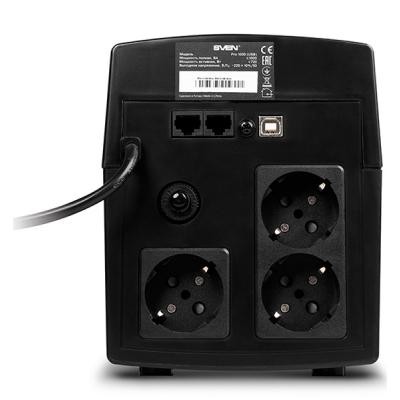 Пристрій безперебійного живлення SVEN Pro 1000 USB (00370019)