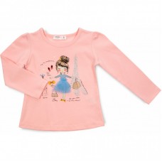 Кофта Breeze з дівчиною (15970-92G-peach) Кофта Breeze з дівчиною (15970-92G-peach)