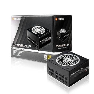 Блок живлення CHIEFTEC PowerUP  (850W), >90%, 80+ Gold, 120мм, 1xMB 24pin(20+4), 2xCPU 8pin(4+4), 3xMolex, 9xSATA, 6xPCIe 8pin(6+2), Fully Modular