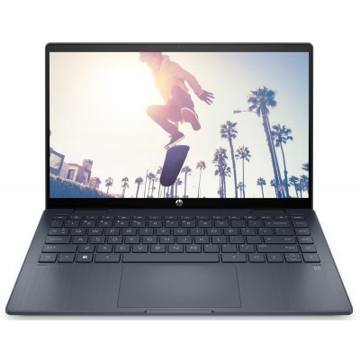 Ноутбук HP Pavilion x360 14-ek0015ua 14&quot; FHD IPS, Intel i5-1235U, 16GB, F1024GB, UMA, DOS, синій