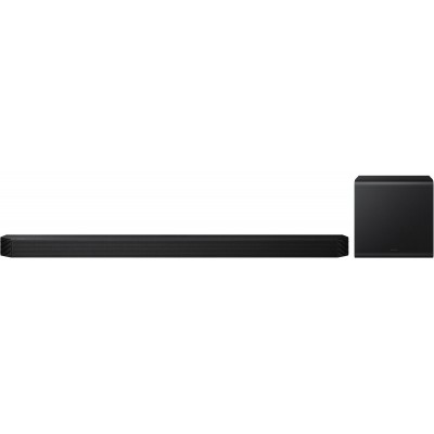 Саундбар Samsung HW-Q800F 400Вт, 5.1.2, BT, HDMI-eARC, Wi-Fi, саб, Dolby Atmos, чорний