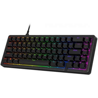 Клавіатура механічна HyperX Alloy Origins 2 65key, Red, USB-A, Hot-Swap, EN/UA, RGB, чорний