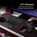 Клавіатура механічна HyperX Alloy Origins 2 65key, Red, USB-A, Hot-Swap, EN/UA, RGB, чорний