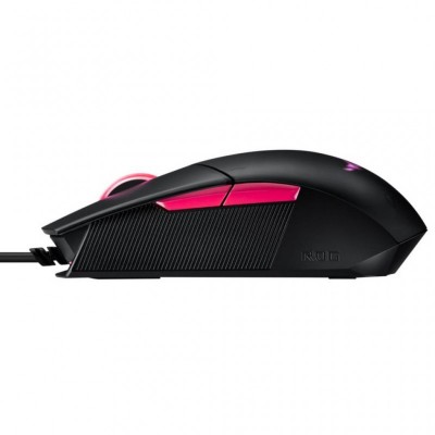 Мышка ASUS ROG Strix Impact II Electro Punk RGB Black (90MP01U0-BMUA00)