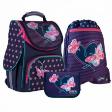 Рюкзак шкільний Kite Butterflies 501 Набір (SET_K21-501S-3) Рюкзак шкільний Kite Butterflies 501 Набір (SET_K21-501S-3)