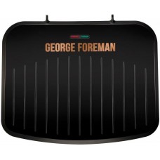 Гриль George Foreman притискний Fit Grill Copper Medium 1630Вт, темп. режимів-1, пластик, чорний Гриль George Foreman притискний Fit Grill Copper Medium 1630Вт, темп. режимів-1, пластик, чорний