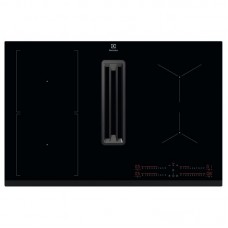 Варильна повверхня Electrolux індукційна, 80см, розширена зона, вбудована витяжка, Hob2Hood, чорний Варильна повверхня Electrolux індукційна, 80см, розширена зона, вбудована витяжка, Hob2Hood, чорний