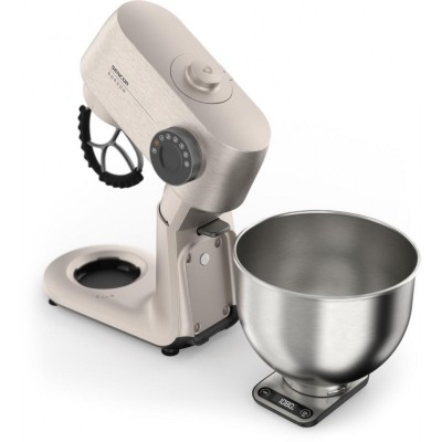 Кухонна машина Sencor Gordon, 1500Вт, чаша-метал, корпус-метал, насадок-20, метал