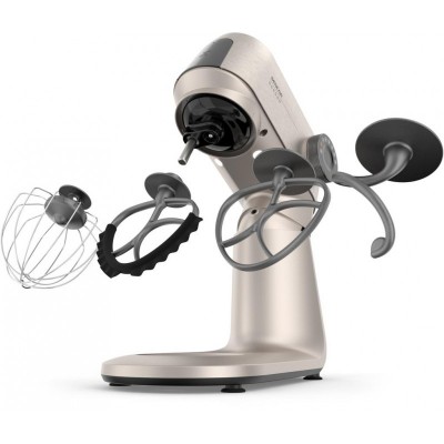 Кухонна машина Sencor Gordon, 1500Вт, чаша-метал, корпус-метал, насадок-20, метал