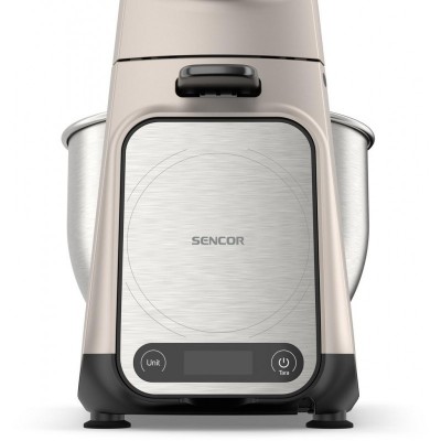 Кухонна машина Sencor Gordon, 1500Вт, чаша-метал, корпус-метал, насадок-20, метал