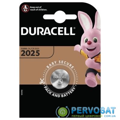 Батарейка Duracell CR 2025 / DL 2025 * 1 (0003940212595008946)