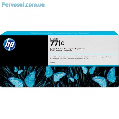 Картридж HP DJ No.771 Pht Blk Designjet Ink Crtg, 775ml (B6Y13A)