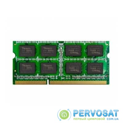 Модуль памяти для ноутбука SoDIMM DDR3 4GB 1600 MHz Team (TED34G1600C11-S01 / TED34GM1600C11-S01)